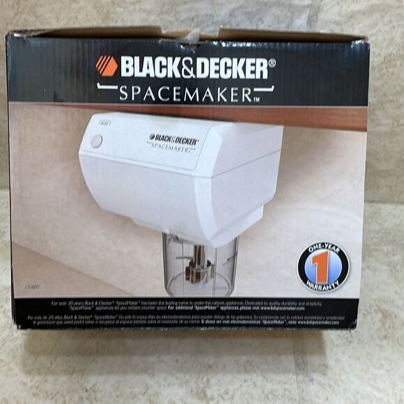 NEW IN BOX‎ BLACK AND DECKER SPACEMAKER MINI FOOD PROCESSOR/GRINDER - Picture 1 of 6